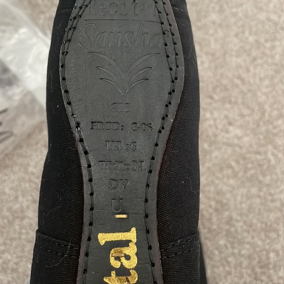 Sansha Universal platform RECITAL 202CP pointe shoes and ribbons - Picture 3 of 3